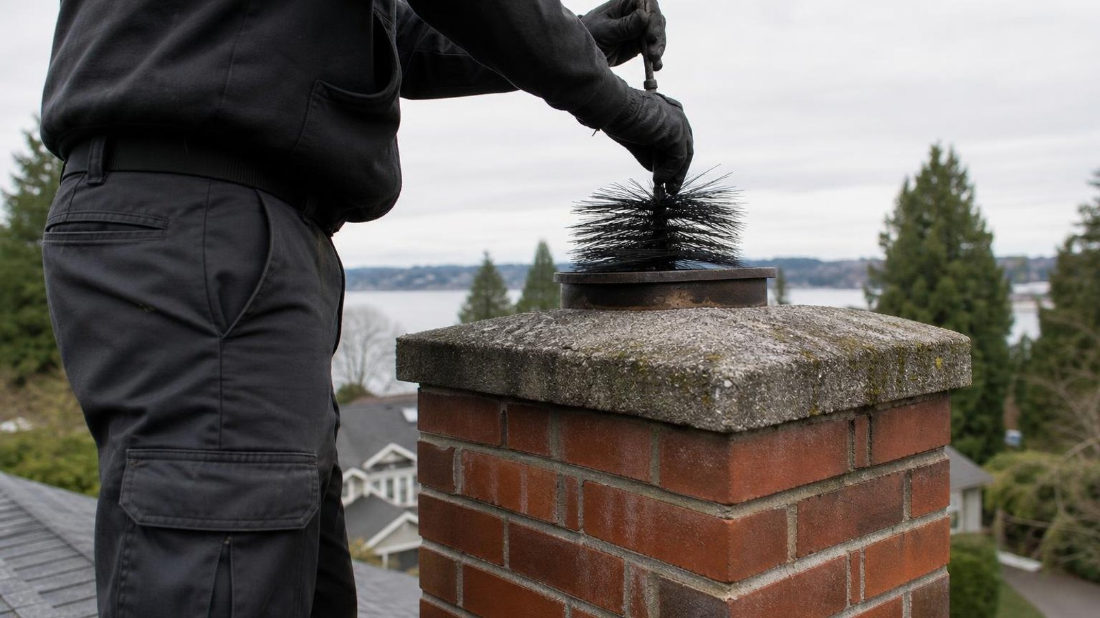 Practical chimney sweep & inspection in Seattle